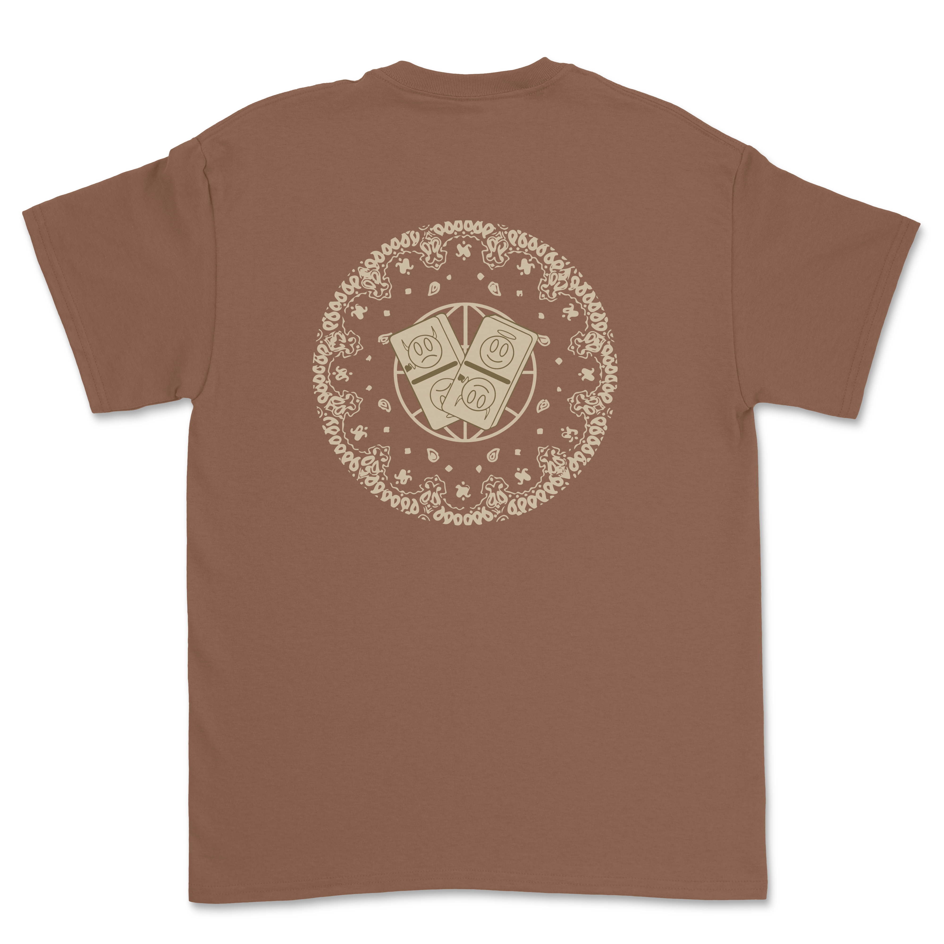 Mocha Paisley Tee