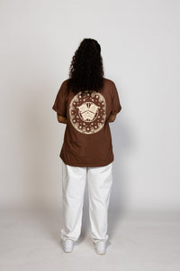 Mocha Paisley Tee