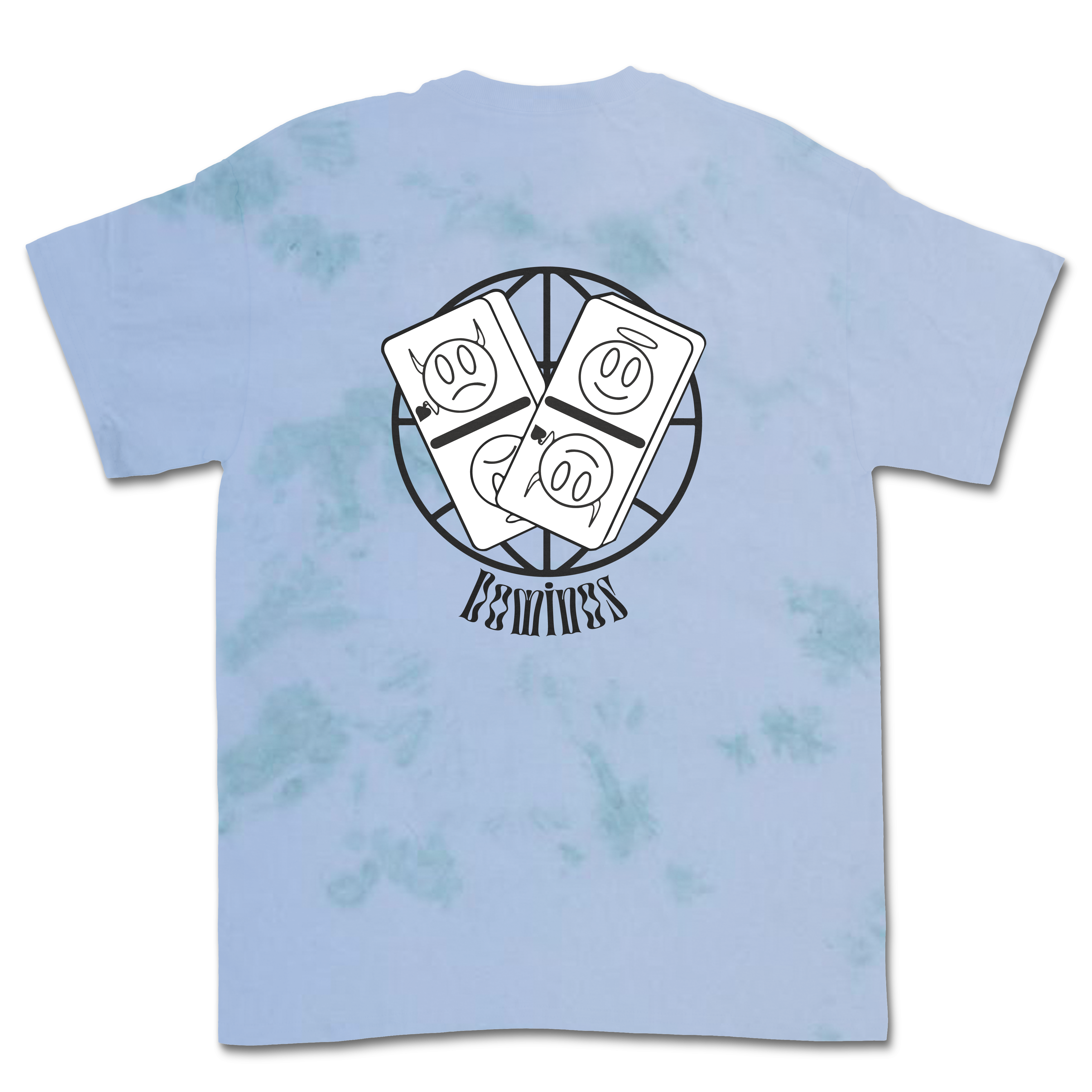 Blue Tint Tie-Dye Tee